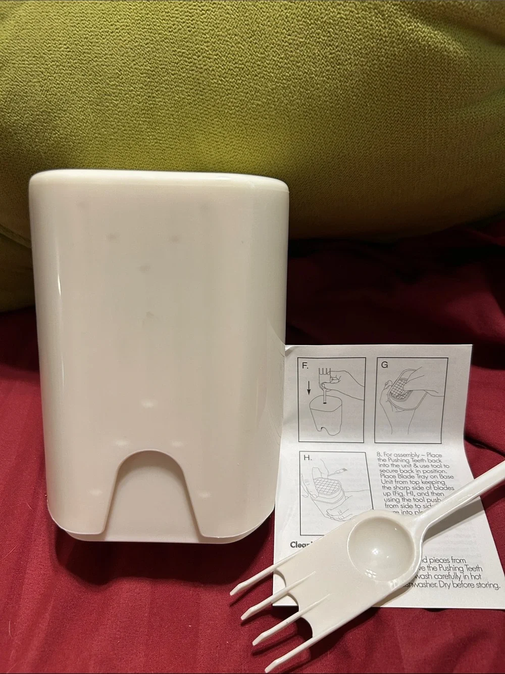 Perfect Fries One Step French Fry Cutter - White As Seen on TV